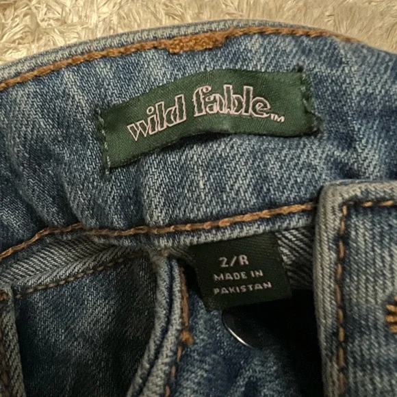 Wild Fable High Rise Blue Jeans - Picture 4 of 4